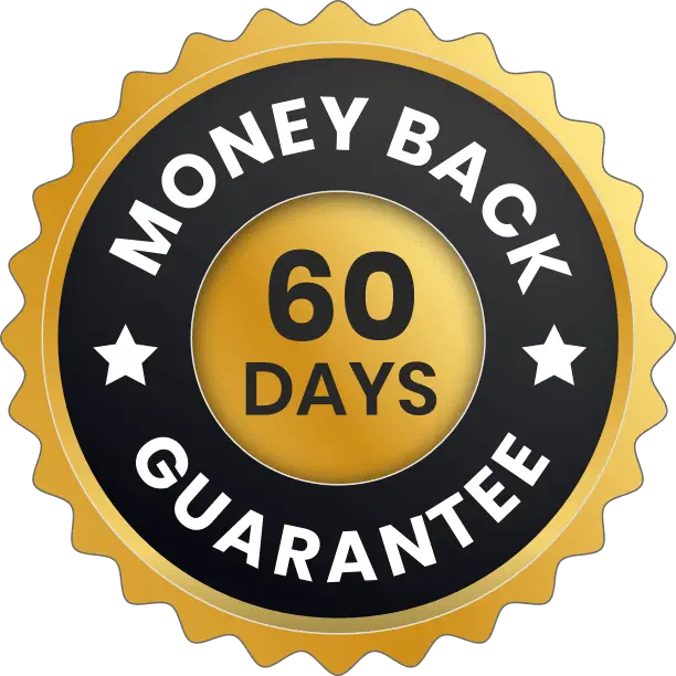 Prostavive 60-day money-back guarantee badge